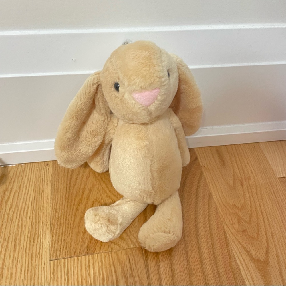 Plush Tan Bunny Toy